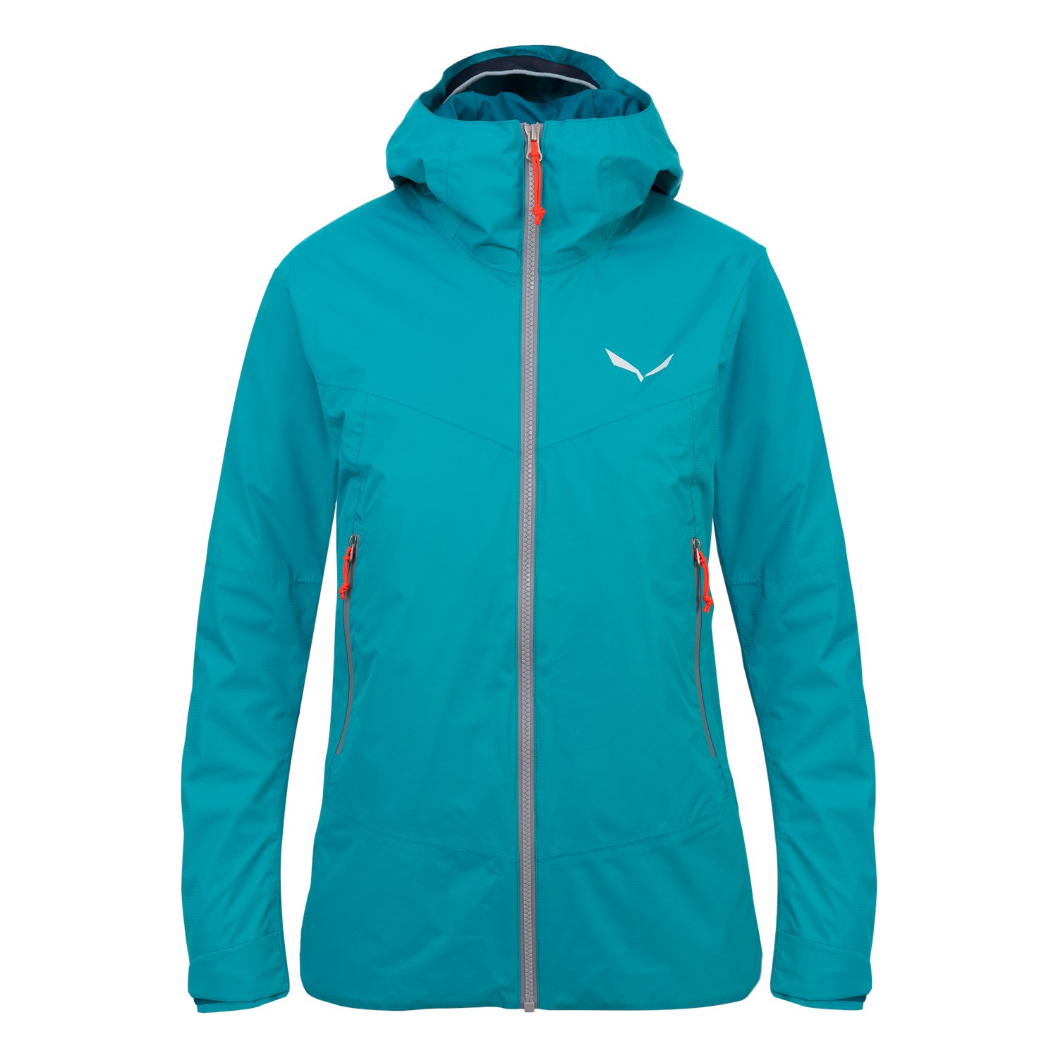 Salewa Women's Puez Clastic 2 Powertex 2 Layers Hardshell Jackets Blue ERS-063748